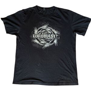 Euroblast Festival Black T Shirt 2015 Cynic Paul Masvidal M Death